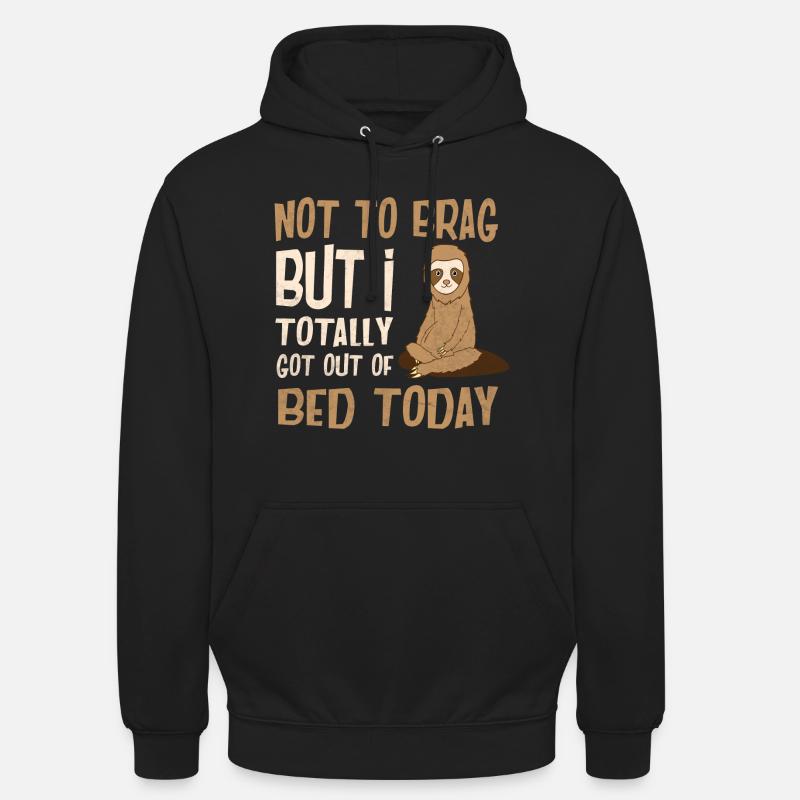 indolence - Sweat-shirt à capuche unisexe - noir