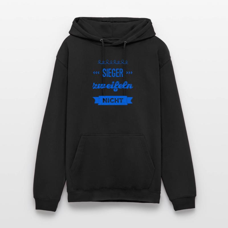 vor dir steht ein Sieger Unisex Hoodie