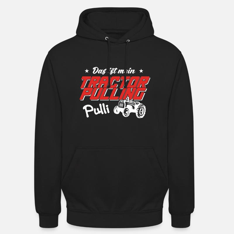 Tractor Pulling Pulli Unisex Hoodie