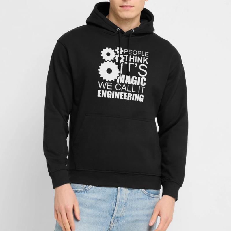 Engineer architect techie electronics job Unisex Hoodie