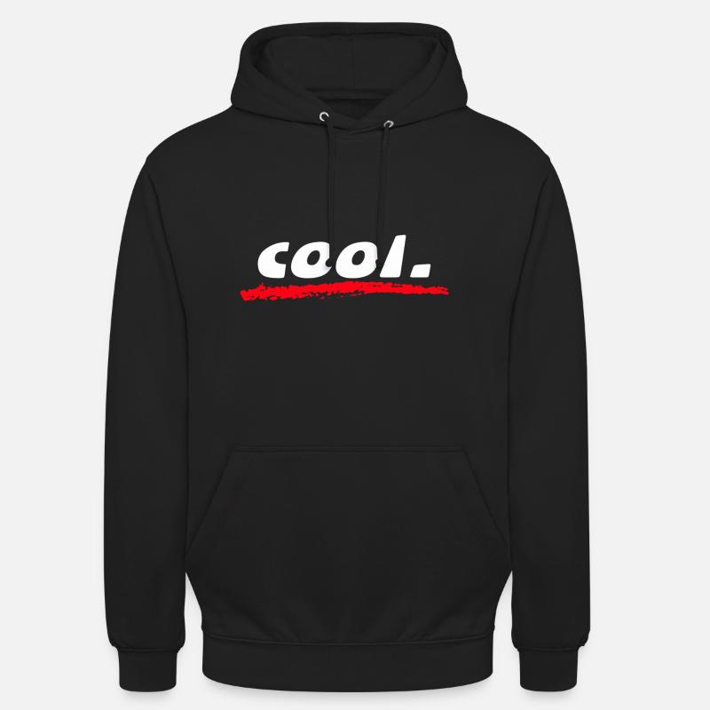 cool cool cooler - Sweat-shirt à capuche unisexe - noir