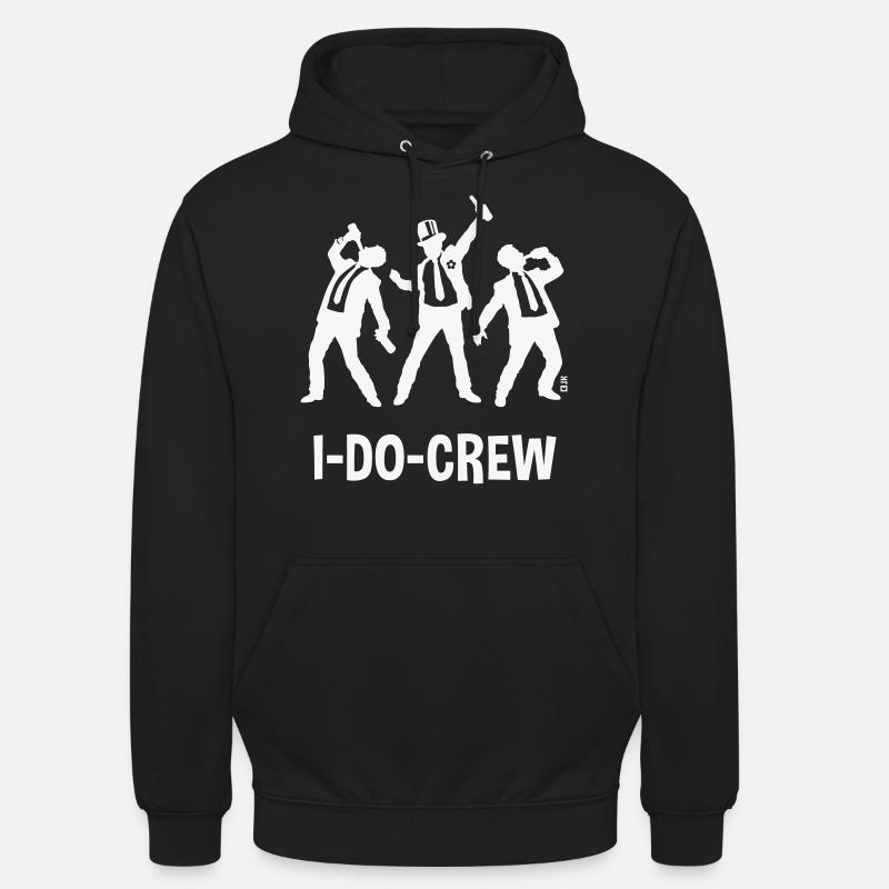 I-Do-Crew (JGA / Junggesellenabschied / Bier / W) - Unisex Hoodie - Schwarz