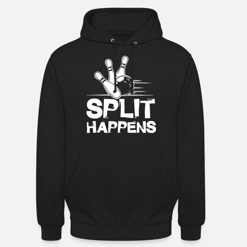 Bowling Split Happens - Unisex Hoodie - black