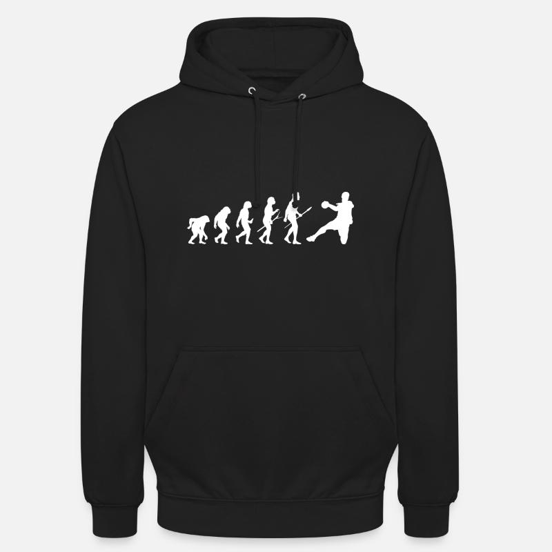 handball evolution - Unisex Hoodie - Schwarz