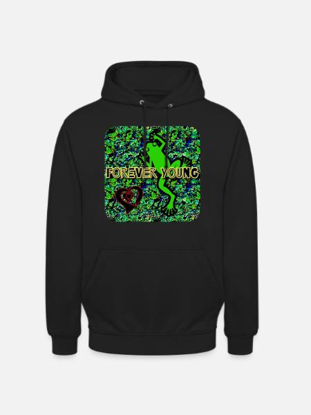Forever Young - Club WoW - Unisex Hoodie - black