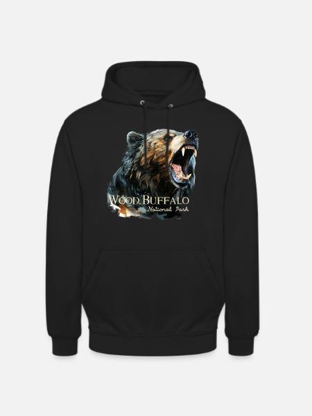 Wood Buffalo National Park - Unisex Hoodie - black
