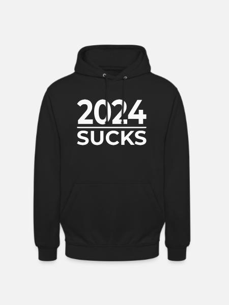 2024 craint - Sweat-shirt à capuche unisexe - noir