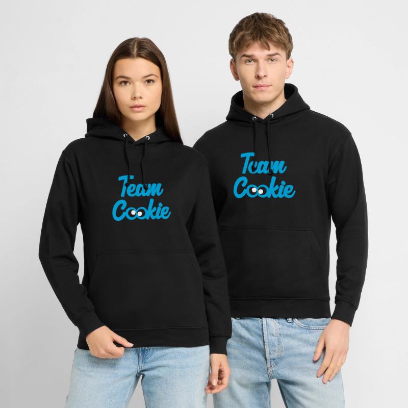 Biscuits biscuits d'équipe Sweat-shirt à capuche unisexe