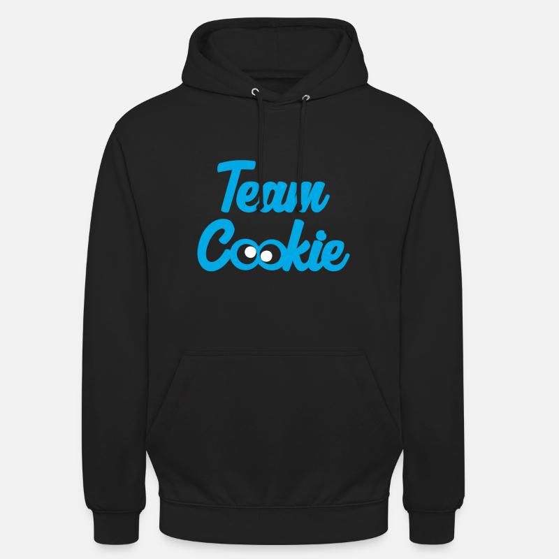 Team Cookie Kekse Plätzchen - Unisex Hoodie - Schwarz