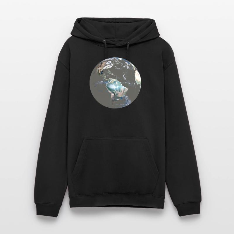 Blauer Planet Adieu, oder Rettet die Erde! Jetzt! Unisex Hoodie