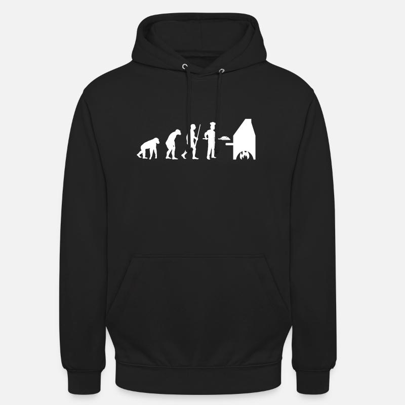 Baker Evolution - Sweat-shirt à capuche unisexe - noir