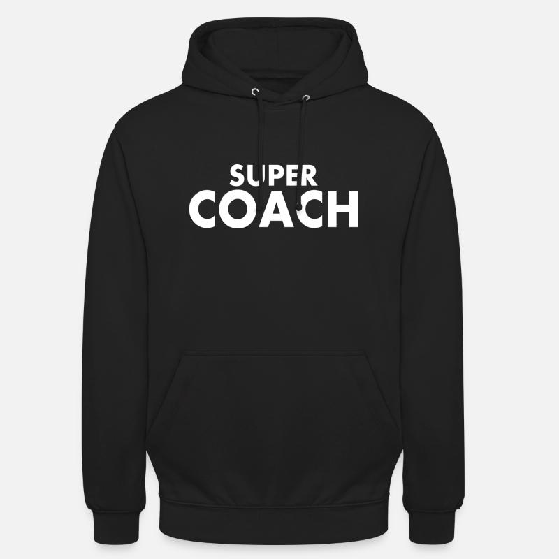 Coach - Sweat-shirt à capuche unisexe - noir