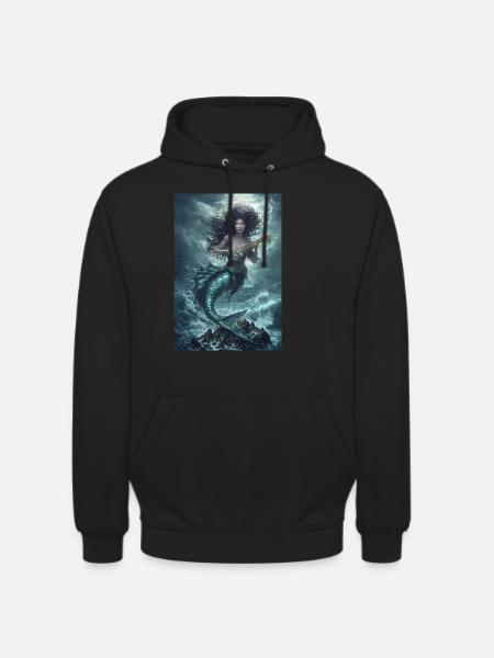 Mermaid Mythology Myth Gift - Unisex Hoodie - black