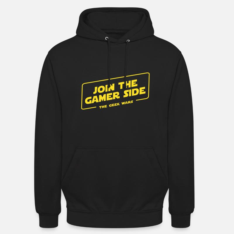 Join the gamer side - Sweat-shirt à capuche unisexe - noir