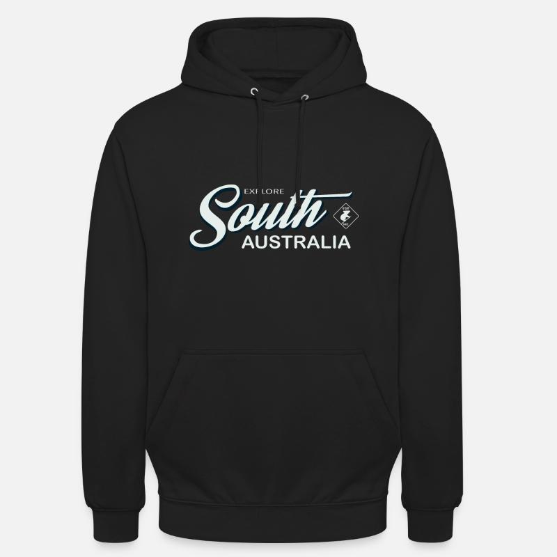 EXPLORE SOUTH AUSTRALIA - Unisex Hoodie - black