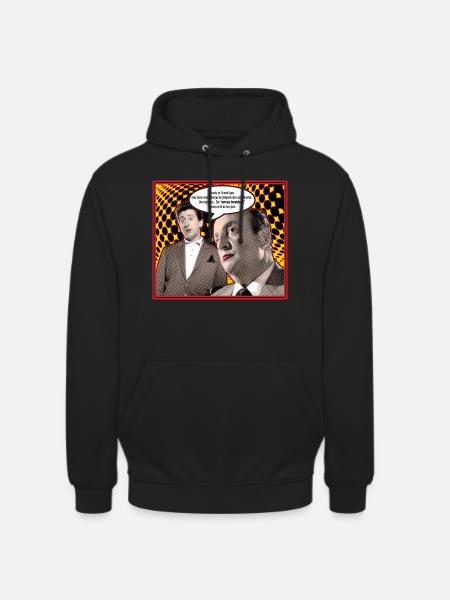 écoute on t'connaît pas - Sweat-shirt à capuche unisexe - noir