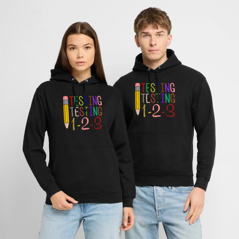 Testing, Testing, 1-2-3 Fun Gift Unisex Hoodie