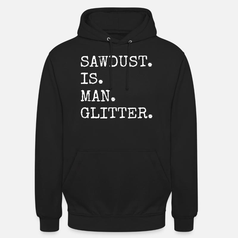 construction carpenter statement funny carpenter - Unisex Hoodie - Schwarz