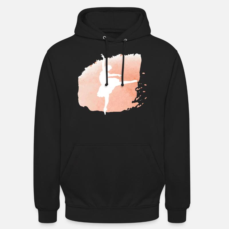 Danse Musique de danse - Sweat-shirt à capuche unisexe - noir