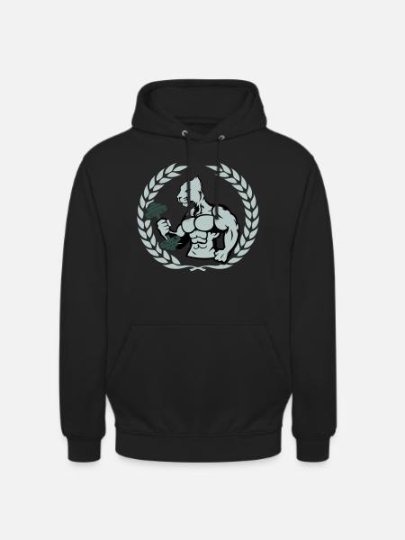 bodybuilder jaguar - Unisex Hoodie - Schwarz