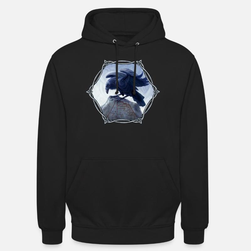 Muninn - Unisex Hoodie - Schwarz