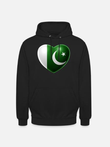 Heart (Pakistan) - Unisex Hoodie - black