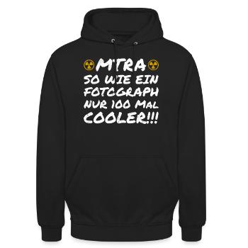 MTRA Medizinisch-Technischer Radiologie Mta - Unisex Hoodie - Schwarz - Vorne - Alina (178cm) & Michal (187cm)