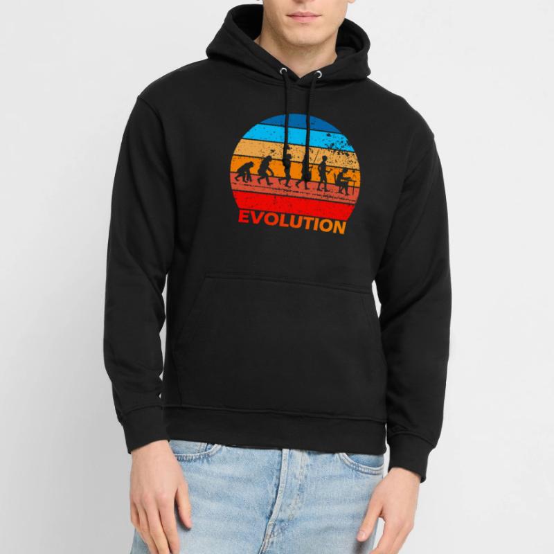 Evolution of IT EDP Computer Science Computer Nerds Unisex Hoodie