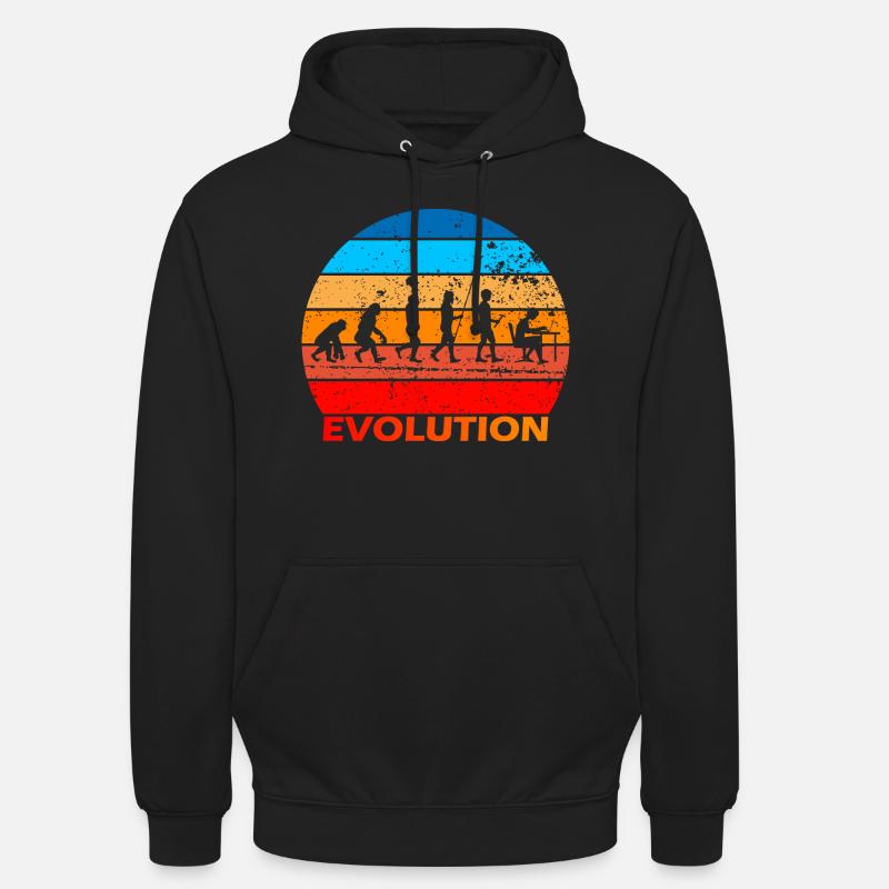 Evolution de l’informatique informatique Informatique Computer Science Computer Nerds - Sweat-shirt à capuche unisexe - noir