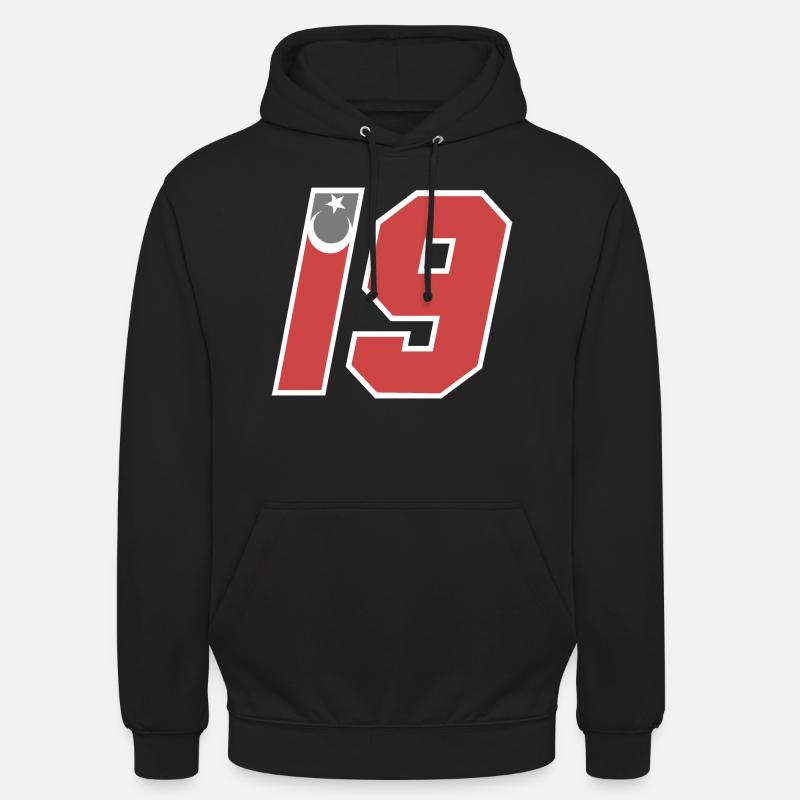 Çorum - Sweat-shirt à capuche unisexe - noir