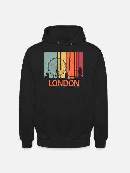 London - Unisex Hoodie - black