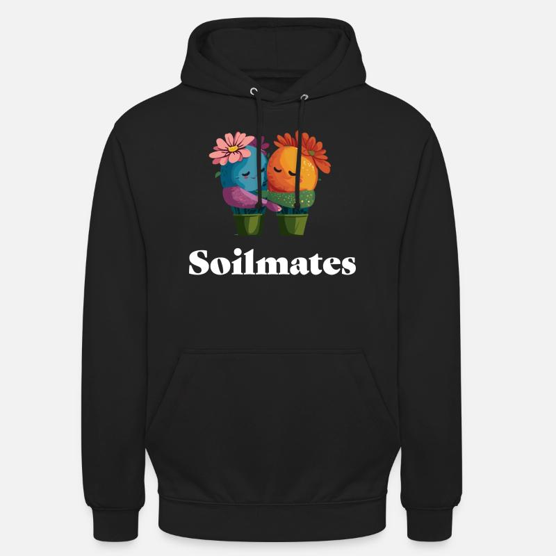 Compagnons de sol - Sweat-shirt à capuche unisexe - noir