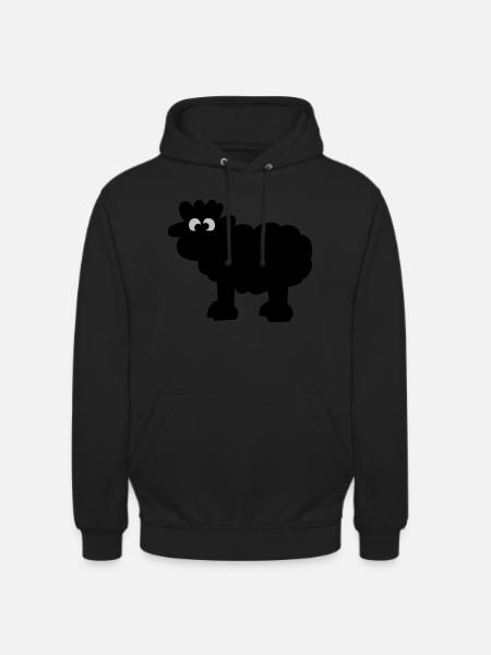sheepblack - Unisex Hoodie - Schwarz
