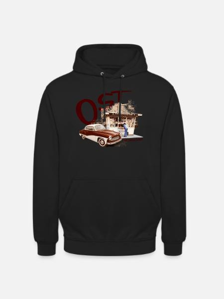 ostfreundschaft ddr - Unisex Hoodie - Schwarz