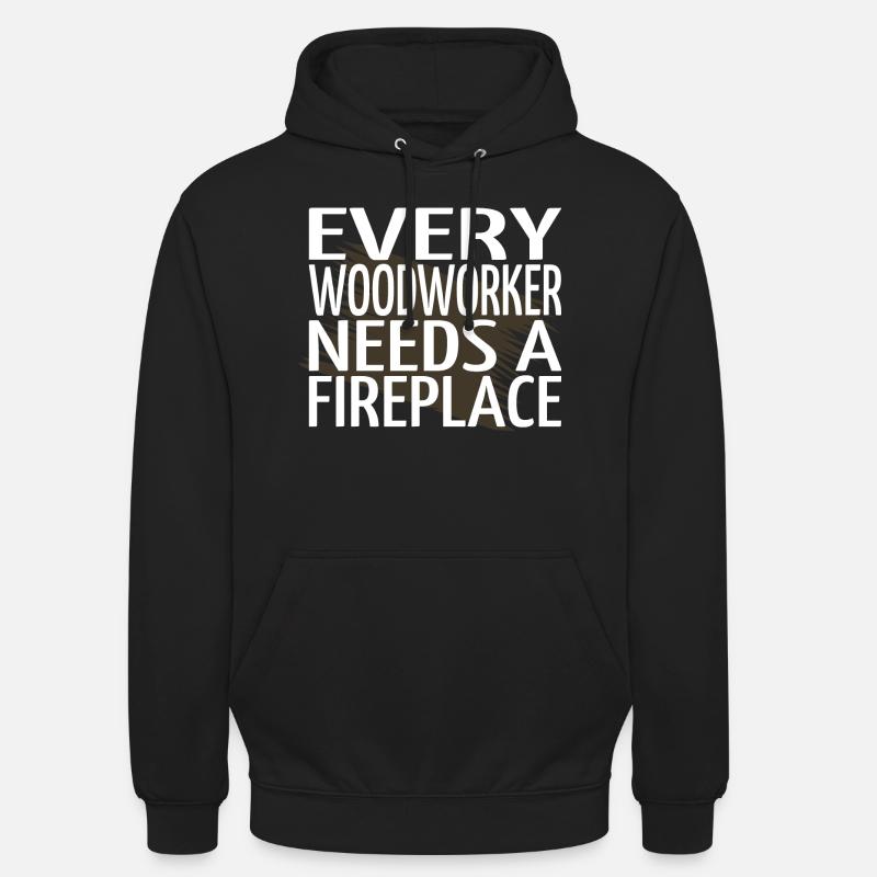 statement carpenter tshirts cool - Unisex Hoodie - black