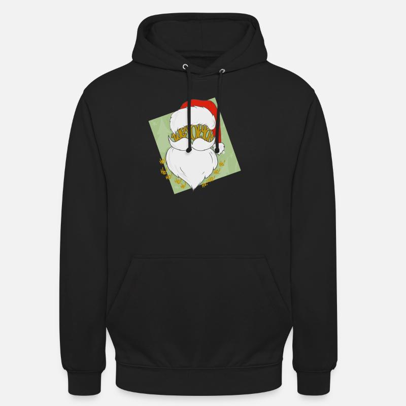 Nicholas HohoHO ! - Sweat-shirt à capuche unisexe - noir