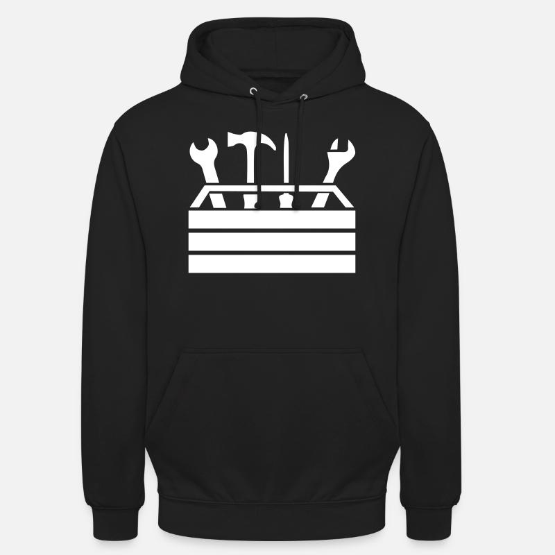 Tools Workshop Toolbox 1 - Unisex Hoodie - black