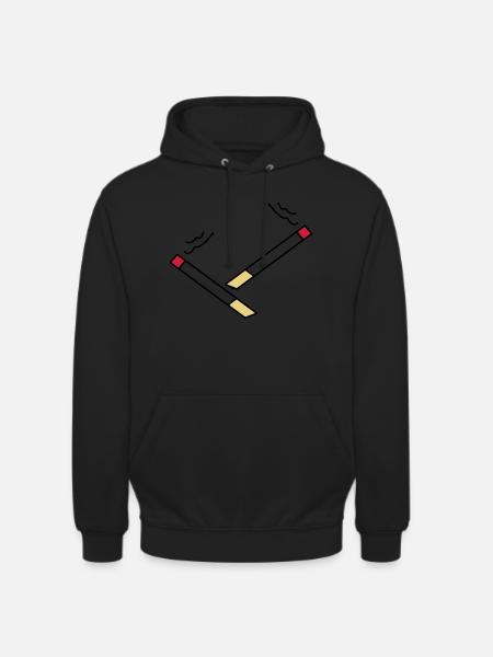 zigarette5 - Unisex Hoodie - Schwarz