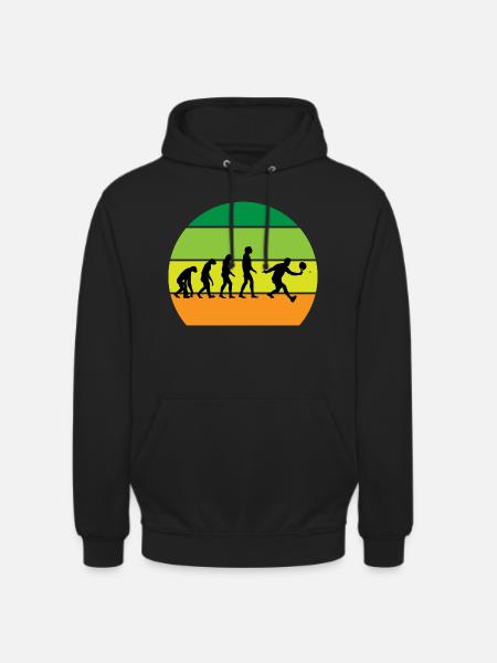 Evolution Padel Design voor alle paddle spanje - Uniseks hoodie - zwart