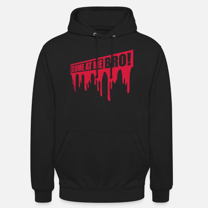 Viens à moi bro - Sweat-shirt à capuche unisexe - noir