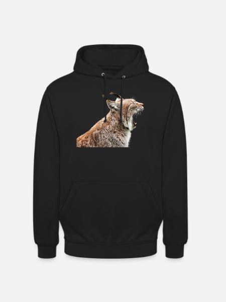 linx luchs cat cat - Unisex Hoodie - black