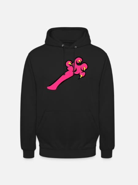 griffes / griffes (3c) - Sweat-shirt à capuche unisexe - noir