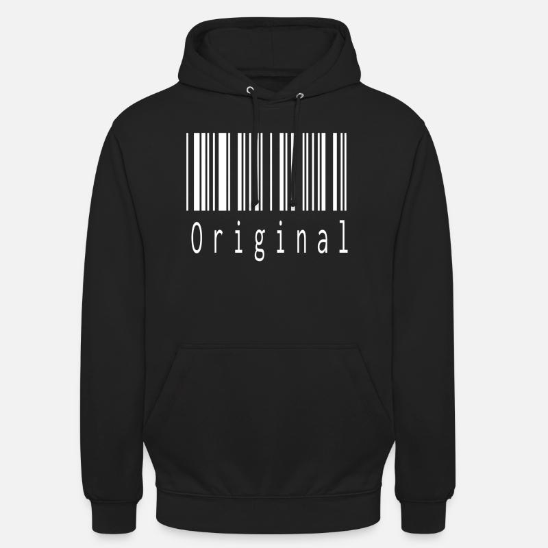 Original Barcode - Unisex Hoodie - Schwarz