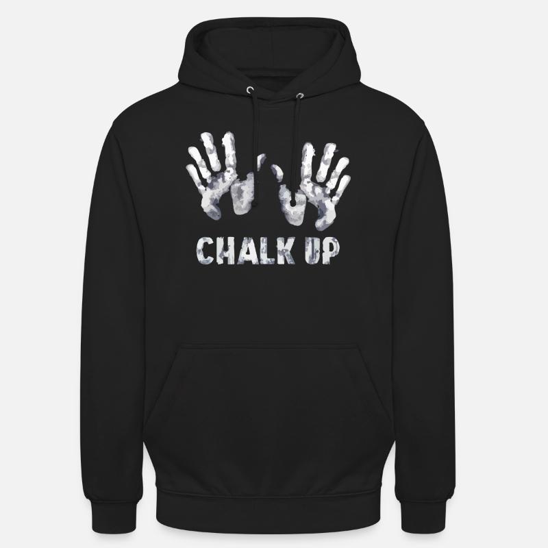 Escalade en bloc escalade - Sweat-shirt à capuche unisexe - noir