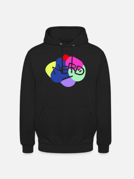 NERD - Unisex Hoodie - Schwarz