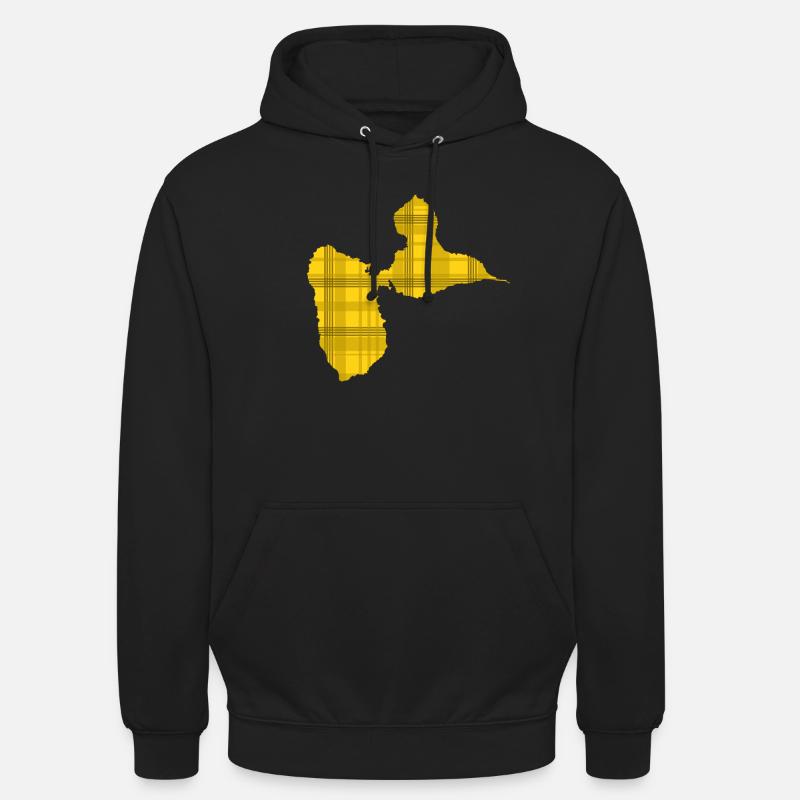 Guadalupa - Felpa con cappuccio unisex - nero