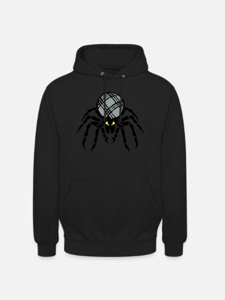 petanque araigne ball - Unisex Hoodie - black