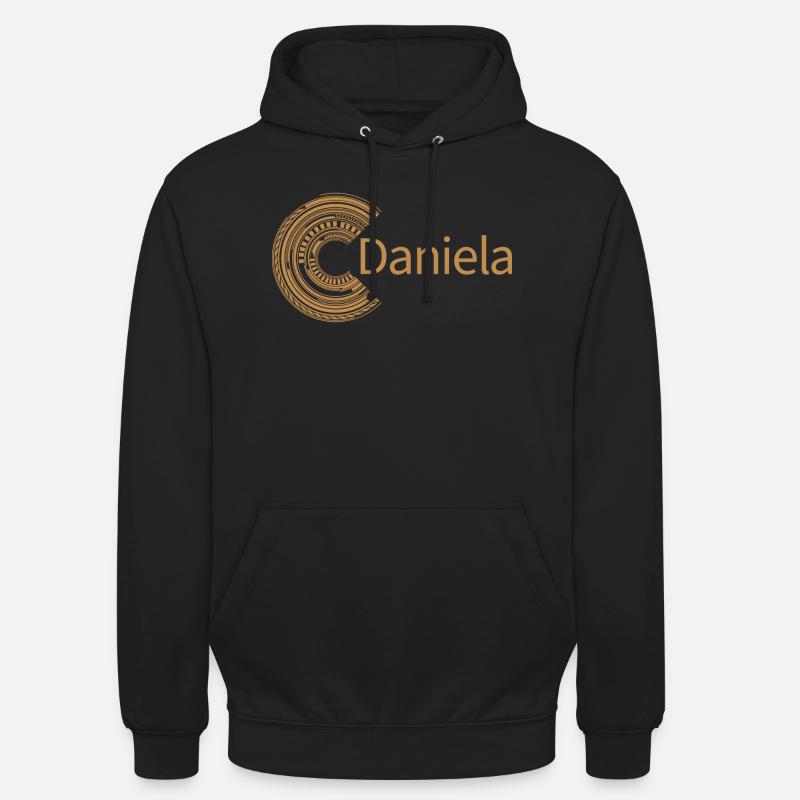 Pour Daniela - Sweat-shirt à capuche unisexe - noir
