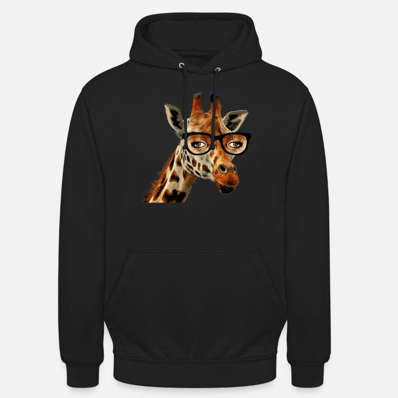 giraffe - Unisex Hoodie - Schwarz