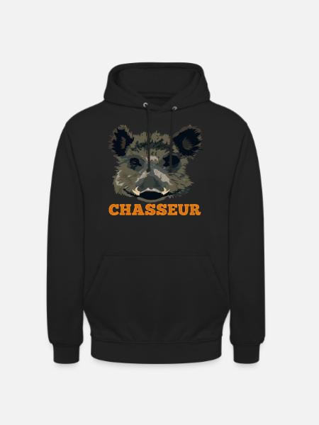 THE HUNTER - Unisex Hoodie - black